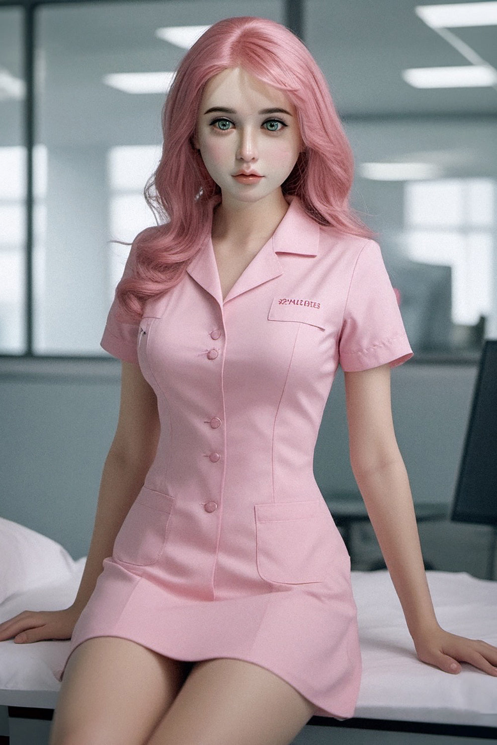 US Stock - Adley 4ft92/ 150cm S020 Silicone Head TPE Body Medium Breast Premium Adult Sex Doll