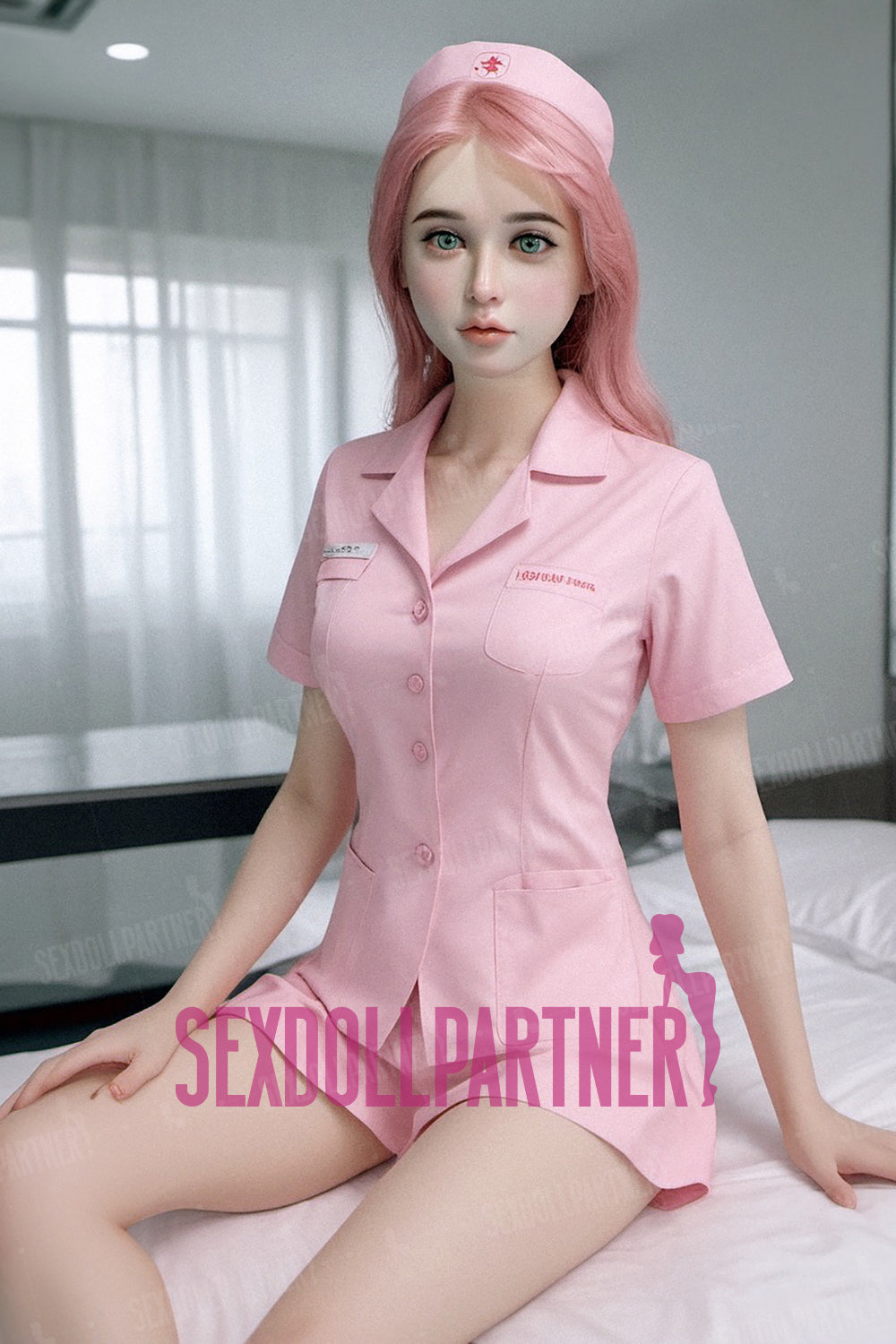 US Stock - Adley 4ft92/ 150cm S020 Silicone Head TPE Body Medium Breast Premium Adult Sex Doll