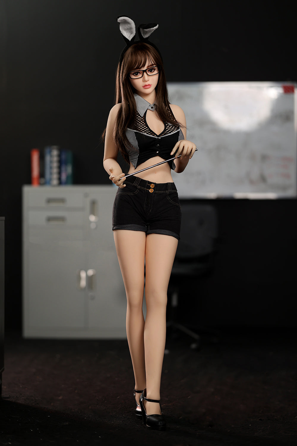 US Stock - Serenity 5ft18 / 158cm #182 Head TPE Sexy Office Lady Realistic Affordable Sex Doll Free 2nd Head