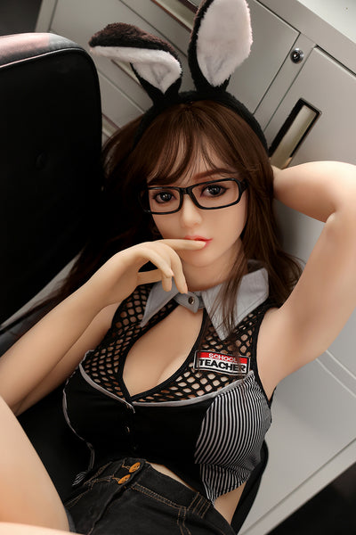 US Stock - Serenity 5ft18 / 158cm #182 Head TPE Sexy Office Lady Realistic Affordable Sex Doll Free 2nd Head