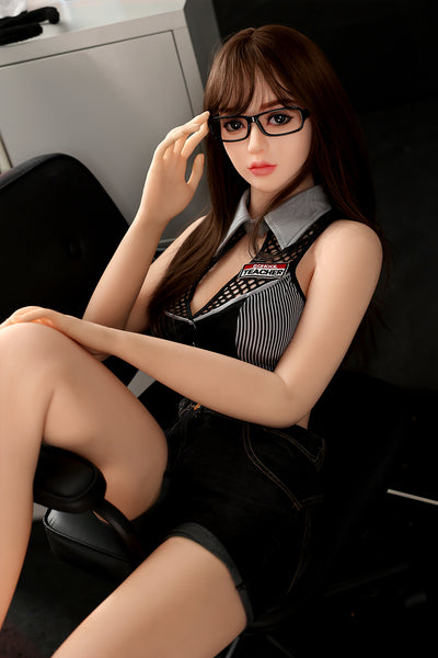 US Stock - Serenity 5ft18 / 158cm #182 Head TPE Sexy Office Lady Realistic Affordable Sex Doll Free 2nd Head