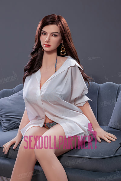 RIDMII Marissa 5ft48 / 167cm Unique Design SNK26 Silicone Head TPE Body Realistic BBW Adult Sex Doll For Blowjob