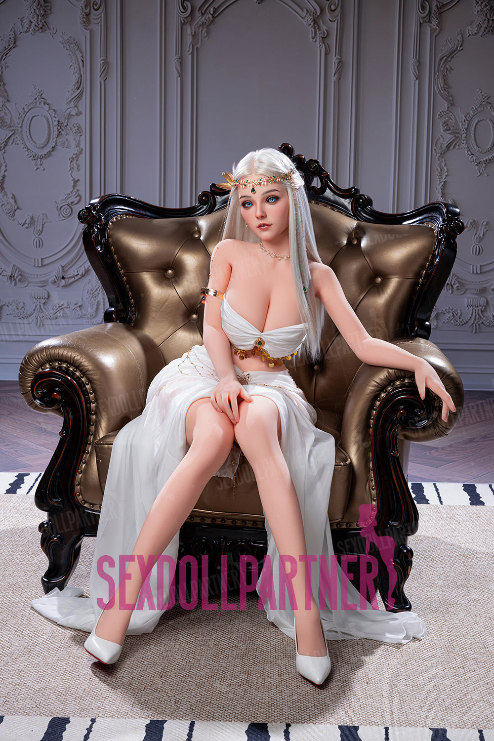 US Stock - YAMIEE Faye 5ft35 /163cm Unique Design SNK31 Silicone Head Sex Doll TPE Body Realistic Big Breasts Female Sex Doll Free 2nd Head