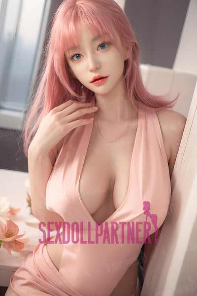 US Stock - Sherry 5ft38/ 164cm M5 Full Silicone Real-life Cute Full Size Sex Doll For Blowjob