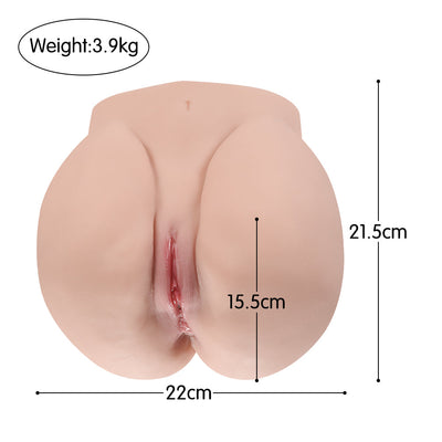 US Stock - 4.3kg/9lb Best TPE Sex Ass Torso