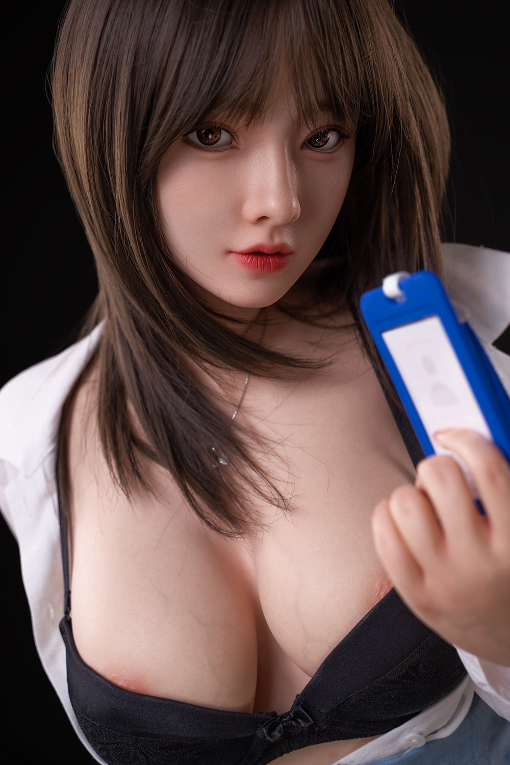 Gail 5ft21/ 159cm #430 Head Full Silicone Big Boobs Japanese Office La –  SexDollPartner