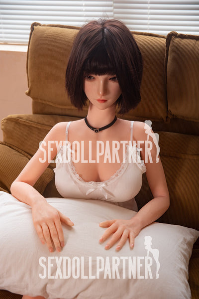 US Stock - RIDMII Momo 163cm Unique Design Short Hair Silicone Head TPE Body Realistic Love Sex Doll - 163cm, New Arrivals, Unique Design, US Stock - SexDollPartner