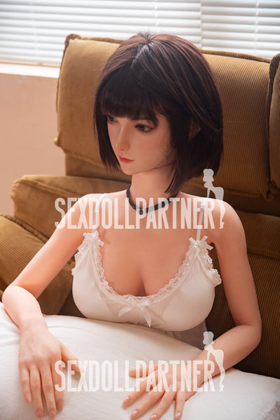 US Stock - RIDMII Momo 163cm Unique Design Short Hair Silicone Head TPE Body Realistic Love Sex Doll - 163cm, New Arrivals, Unique Design, US Stock - SexDollPartner