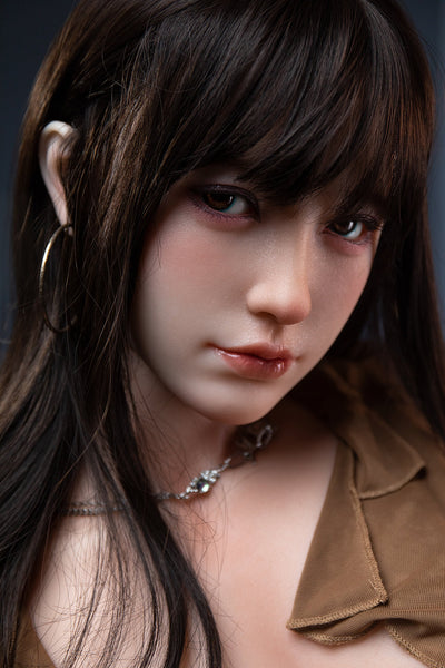 US Stock - Gracie 5ft58/170cm #A60 Silicone Head TPE Body Asian Medium-chested Realistic Love Sex Doll