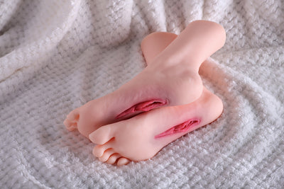 US Stock - Foot Fetish Sex Toys Male Masturbator With Realistic Vagina