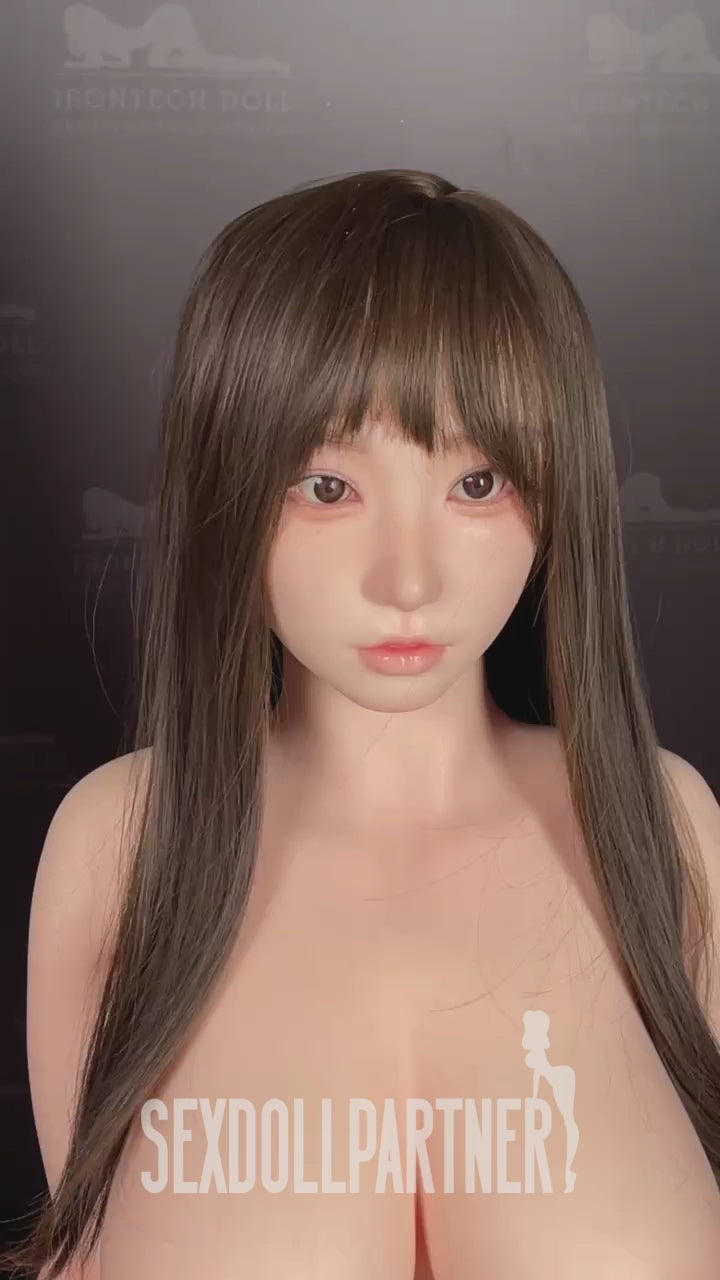 Irontechdoll Kiera 5ft41/ 165cm S20 Head Full Silicone Huge Tits Asian Adult Female Sex Doll