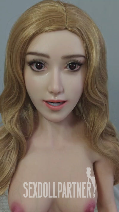 US Stock - Adie 4ft92/ 150cm K162 Silicone Head TPE Body Small Tits Best Female Sex Doll