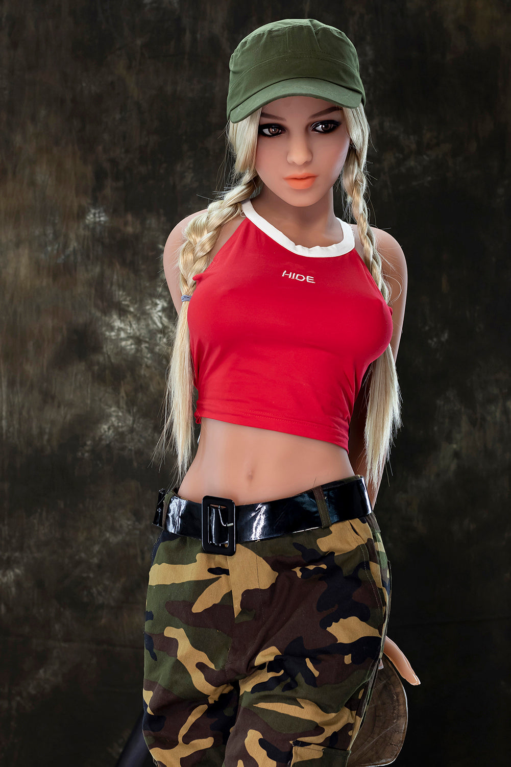 US Stock - Abigail 5ft45 / 166cm #174 Head TPE Hot Army Girl Sex Doll